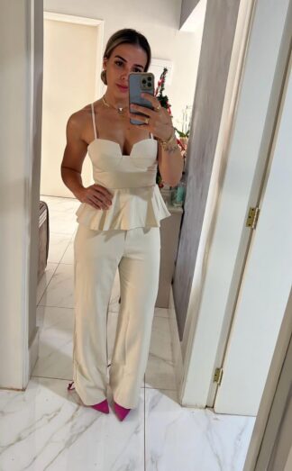 Conjunto em alfaiataria Lua